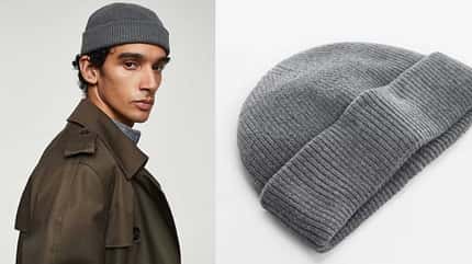 Beanies für Männer / Winter 2024 / Mango Beanie