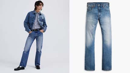 Denim-Fits für Männer / Frühjahr 2024 / Levi's / 568 Stay Loose / Bootcut 517 / 501 Straight Fit / 502 Tapered Fit