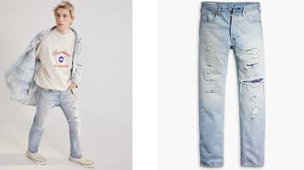 Denim-Fits für Männer / Frühjahr 2024 / Levi's / 568 Stay Loose / Bootcut 517 / 501 Straight Fit / 502 Tapered Fit