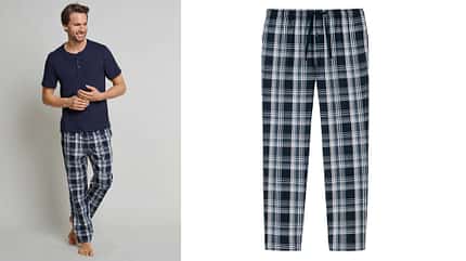 Loungewear für Männer / Frühjahr 2024 / Schiesser Loungehose