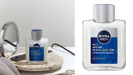 Die besten Hyaluron-Produkte für Männer / Frühjahr 2024 / Nivea MEN Hyaluron After Shave Balsam