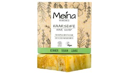 Schuppen loswerden / Meina Haarseife