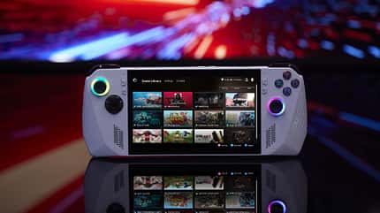 Die Handheld-Konsole ROG Ally von Asus macht PC-Gaming schön kompakt und mobil Die Handheld-Konsole ROG Ally von Asus macht PC-Gaming schön kompakt und mobil