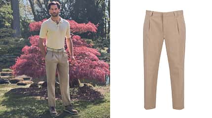 Modesünden für Männer Ü40 / Sommer 2024 / Chino-Hose von Alberto Modesünden für Männer Ü40 / Sommer 2024 / Chino-Hose von Alberto