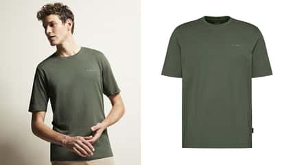 Modesünden für Männer Ü40 / Sommer 2024 / T-Shirt von bugatti Modesünden für Männer Ü40 / Sommer 2024 / T-Shirt von bugatti