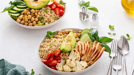Quinoa in einer Schale Quinoa in einer Schale