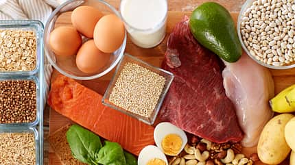 Lebensmittel mit Eiweiß Lebensmittel mit Eiweiß