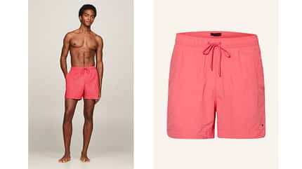 Das sind jetzt die angesagtesten Schwimmshorts / Hilfiger über breuninger.de 
