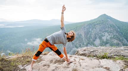 Mann macht Yoga Mann macht Yoga