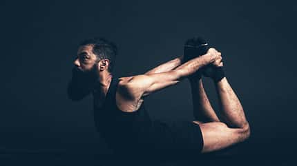 Mann macht Yoga Mann macht Yoga