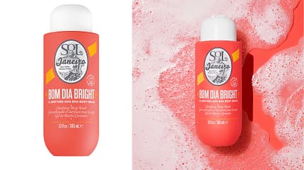 Pickel am Rücken loswerden / Sommer 2024 / Sol de Janeiro Bom Dia Bright Clarifying AHA BHA Body Wash Pickel am Rücken loswerden / Sommer 2024 / Sol de Janeiro Bom Dia Bright Clarifying AHA BHA Body Wash