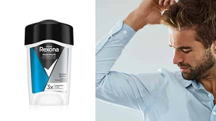 Die besten Deos für Männer / Sommer 20224 / Rexona Maximum Protection Deo-Stick