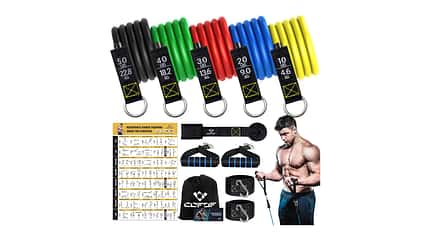 Resistance Bands Widerstandsbänder Set, für 22,30 Euro Resistance Bands Widerstandsbänder Set, für 22,30 Euro
