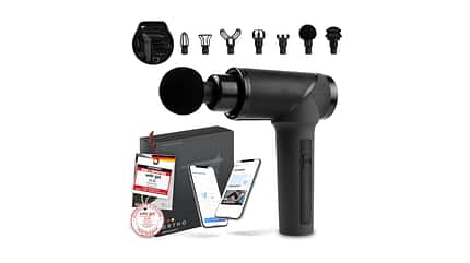 OrthoMechanik 3.0 Massagepistole, für 155,51 Euro OrthoMechanik 3.0 Massagepistole, für 155,51 Euro