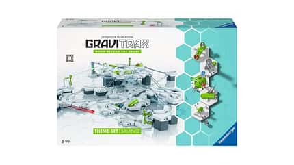 Physik hautnah erleben mit dem GraviTrax Theme-Set Balance von Ravensburger.