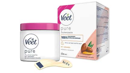 Haarentfernung für Männer / Sommer 2024 / Veet Zuckerpaste