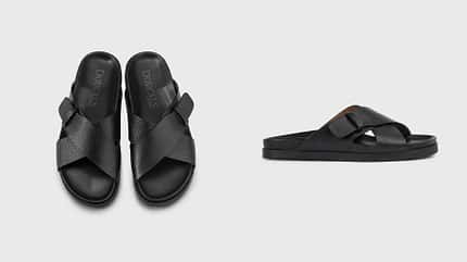 Leder Slipper Männer