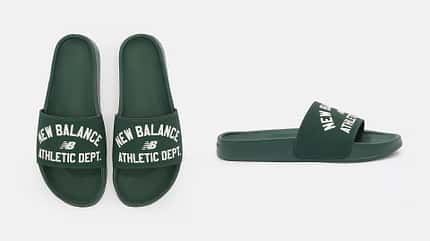 Slipper Männer grün