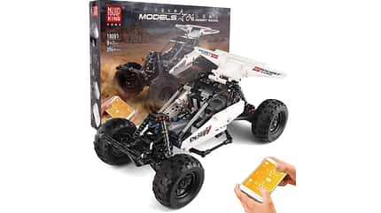 Mit diesem Buggy von Mould King befährst du mühelos das unebenste Gelände! Mit diesem Buggy von Mould King befährst du mühelos das unebenste Gelände!