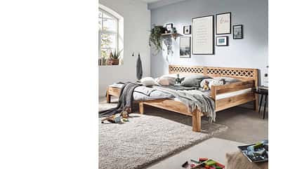 Sicherheit und Geborgenheit schenkt dieses Familienbett von Ecolignum. Sicherheit und Geborgenheit schenkt dieses Familienbett von Ecolignum.