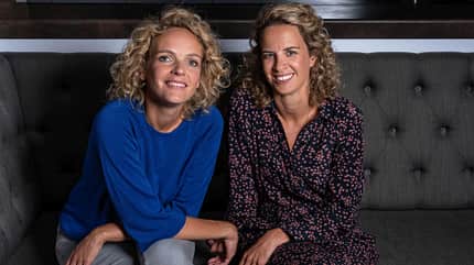 Die beiden Journalistinnen Lisa Harmann (links) und Katharina Nachtsheim betreiben den Blog www.stadtlandmama.de Die beiden Journalistinnen Lisa Harmann (links) und Katharina Nachtsheim betreiben den Blog www.stadtlandmama.de