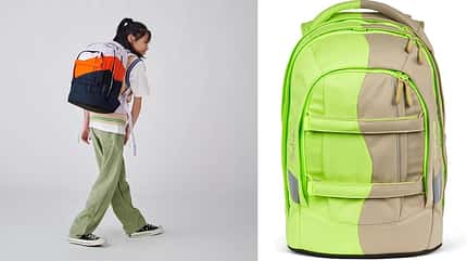Der Satch Pack Rucksack punktet durch seine Individualisierbarkeit.