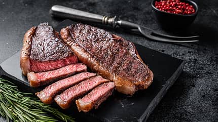 Grilled,Top,Sirloin,Or,Cup,Rump,Beef,Meat,Steak,On