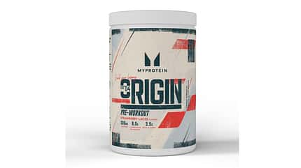 Mit dem Origin Pre-Workout von Myprotein kannst du beim Workout richtig Gas geben. Mit dem Origin Pre-Workout von Myprotein kannst du beim Workout richtig Gas geben.