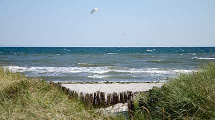 Dünenlandschaft am Meer Dünenlandschaft am Meer