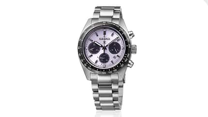 Abbildung de Uhr Prospex Speedtimer SSC955 von Seiko auf weißem Hintergrund Abbildung de Uhr Prospex Speedtimer SSC955 von Seiko auf weißem Hintergrund