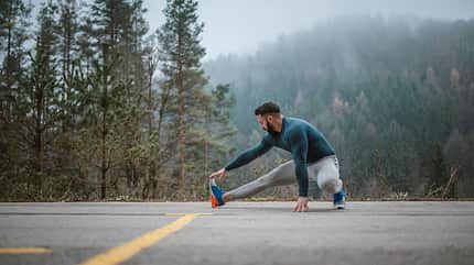 Joggen im Herbst und Winter 