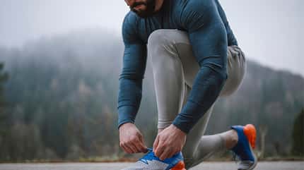 Joggen im Herbst und Winter 
