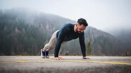 Joggen im Herbst und Winter 