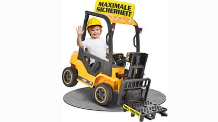 Stapeln wie die Großen – mit dem HECHT Elektro-Gabelstapler für Kids Stapeln wie die Großen – mit dem HECHT Elektro-Gabelstapler für Kids