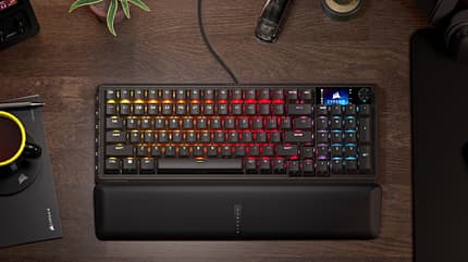 Wer kompakte Tastaturen bevorzugt, wird die Corsair Vanguard 96 lieben