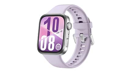 HUAWEI Watch FIT 4-Smartwatch auf weißem Hintergrund HUAWEI Watch FIT 4-Smartwatch auf weißem Hintergrund