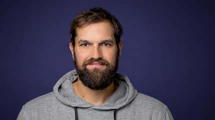 Philipp Macke , dreifacher Vater und Gründer von DaddyDo