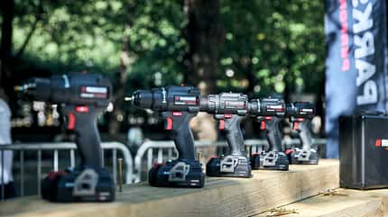 Der PARKSIDE 20V Signature Cordless Drill Driver, der das London Eye bewegt hat.