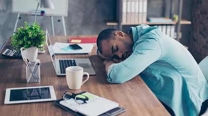 Ein Powernap reduziert Stress