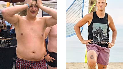 Stefan hat 26 Kilo abgenommen Stefan hat 26 Kilo abgenommen