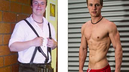 Max hat 35 Kilo abgenommen Max hat 35 Kilo abgenommen