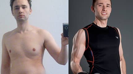 Schnell abnehmen: Bruno nahm 18 Kilo ab Schnell abnehmen: Bruno nahm 18 Kilo ab