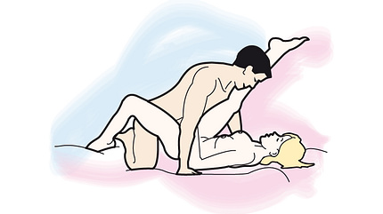 Sexstellung #4: Den Bambus spalten Sexstellung #4: Den Bambus spalten