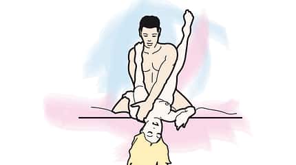 Sexstellung Nr. 36: Halbe Pressstellung Sexstellung Nr. 36: Halbe Pressstellung