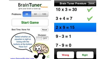 Brain Tuner fürs iPhone Brain Tuner fürs iPhone