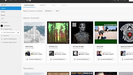 Musik-Streaming-Dienste im Test: Deezer Musik-Streaming-Dienste im Test: Deezer