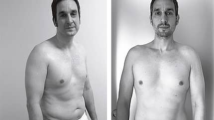 Vorher-Nachher-Bilder nach 100 Tage Bodyweight-Training Vorher-Nachher-Bilder nach 100 Tage Bodyweight-Training