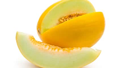 Honigmelonen liefern pro 100 Gramm nur 54 Kalorien Honigmelonen liefern pro 100 Gramm nur 54 Kalorien