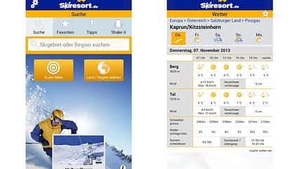 Top-Apps für die Piste: Skiresorts Top-Apps für die Piste: Skiresorts