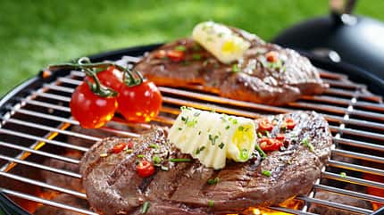 Wenn Sie wirklich noch hungrig sind, können Sie sich vorstellen, das ganze Steak jetzt zu essen? Wenn Sie wirklich noch hungrig sind, können Sie sich vorstellen, das ganze Steak jetzt zu essen?